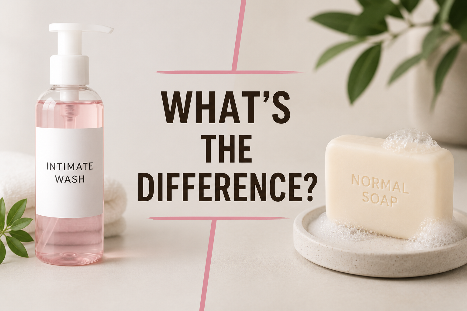 Intimate Wash vs Normal Soap: Which One Should You Use?