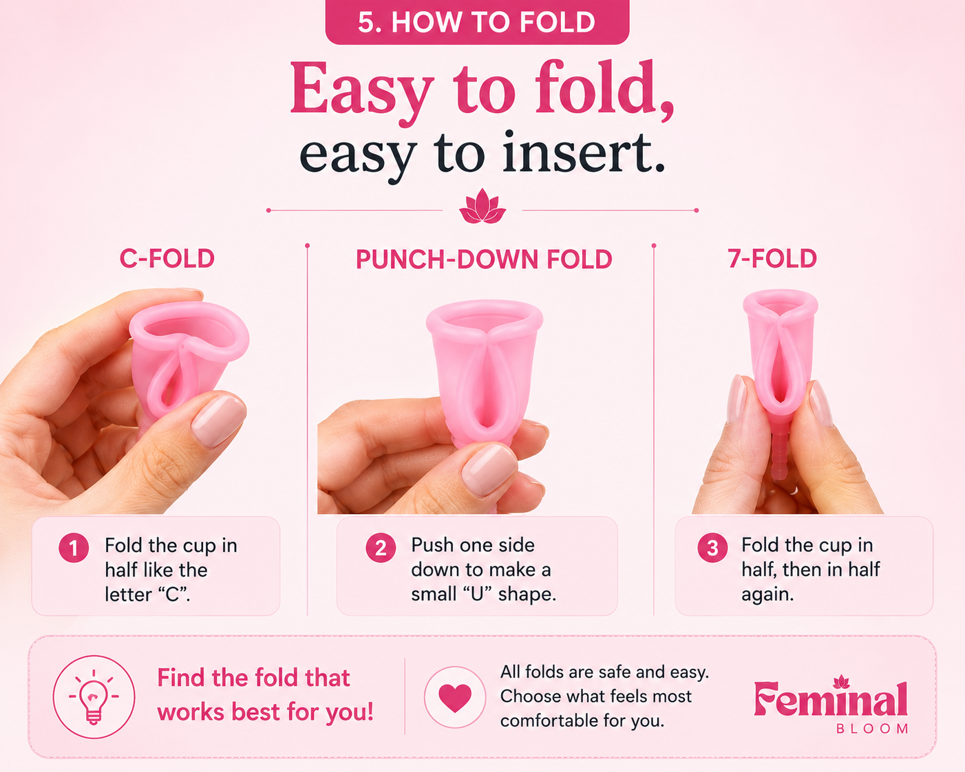 Feminal Bloom Menstrual Cup